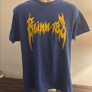 Blink 182- Blue Graphic T-Shirt